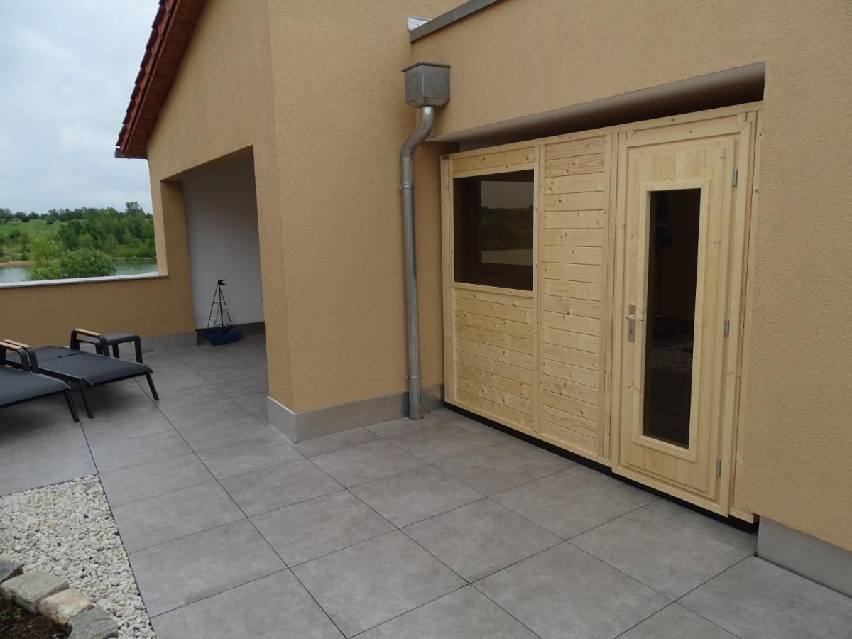 Feriendomizil Am Stoermthaler See, Lagovida, Leipziger Neuseenland, Grosspoesna, Privatstrand المظهر الخارجي الصورة