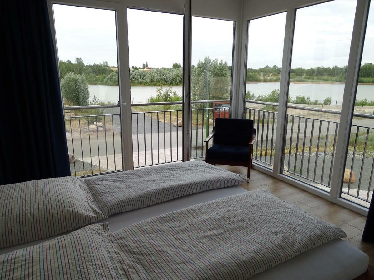 Feriendomizil Am Stoermthaler See, Lagovida, Leipziger Neuseenland, Grosspoesna, Privatstrand المظهر الخارجي الصورة