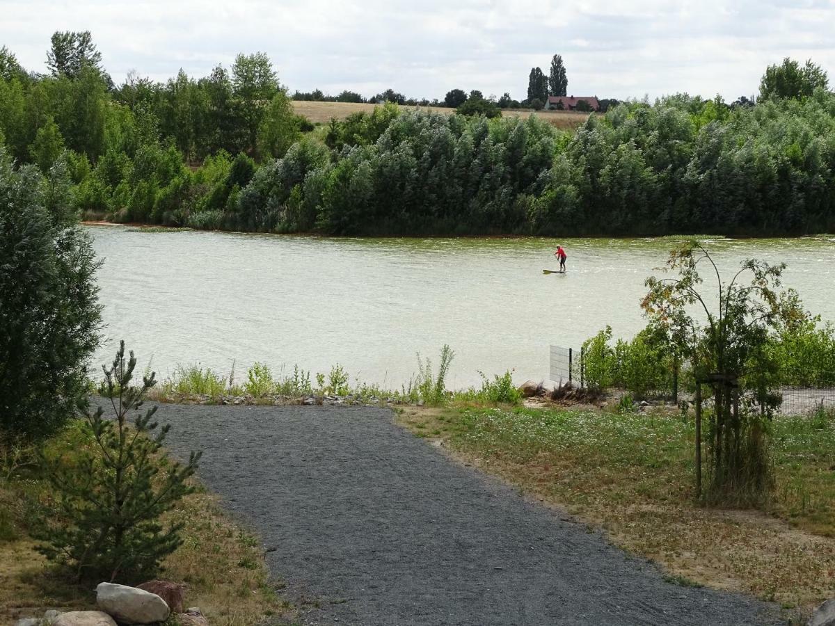 Feriendomizil Am Stoermthaler See, Lagovida, Leipziger Neuseenland, Grosspoesna, Privatstrand المظهر الخارجي الصورة