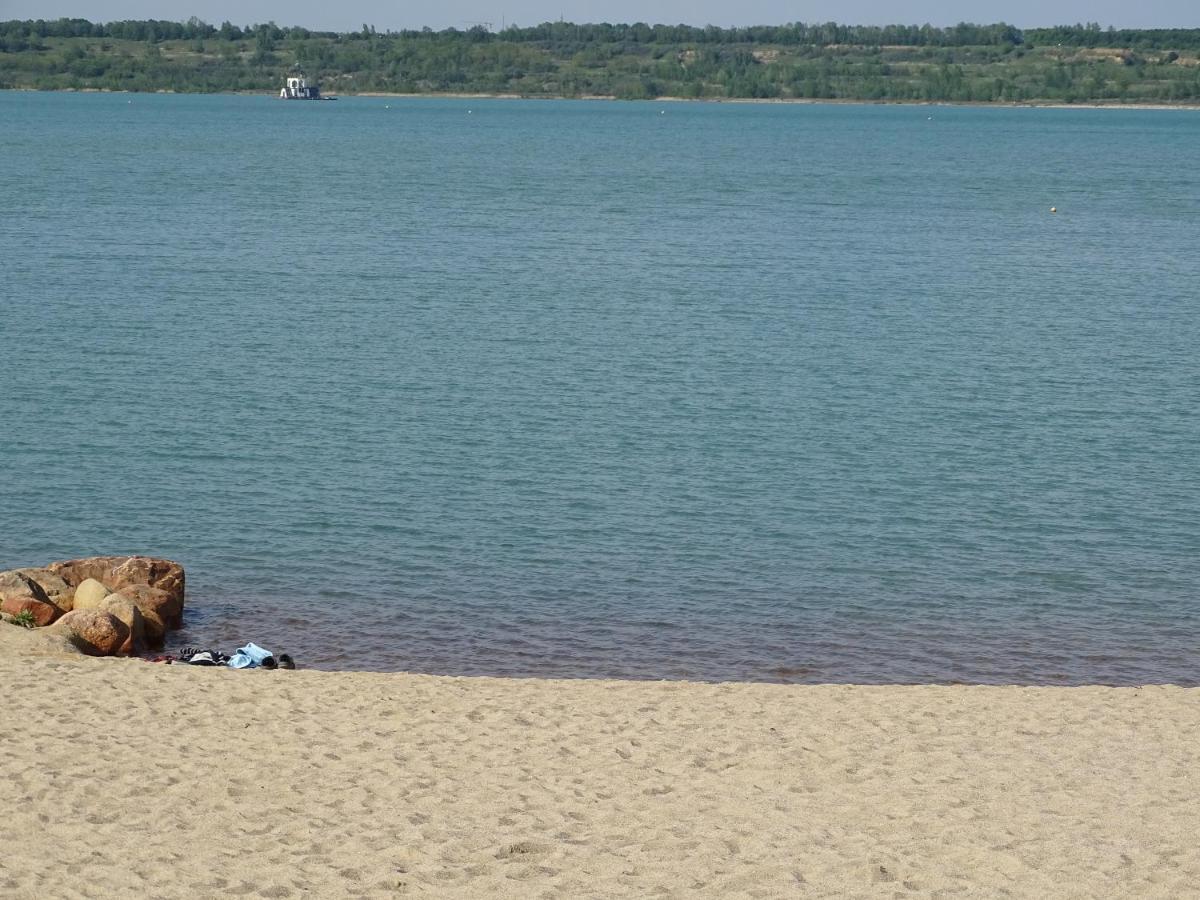 Feriendomizil Am Stoermthaler See, Lagovida, Leipziger Neuseenland, Grosspoesna, Privatstrand المظهر الخارجي الصورة