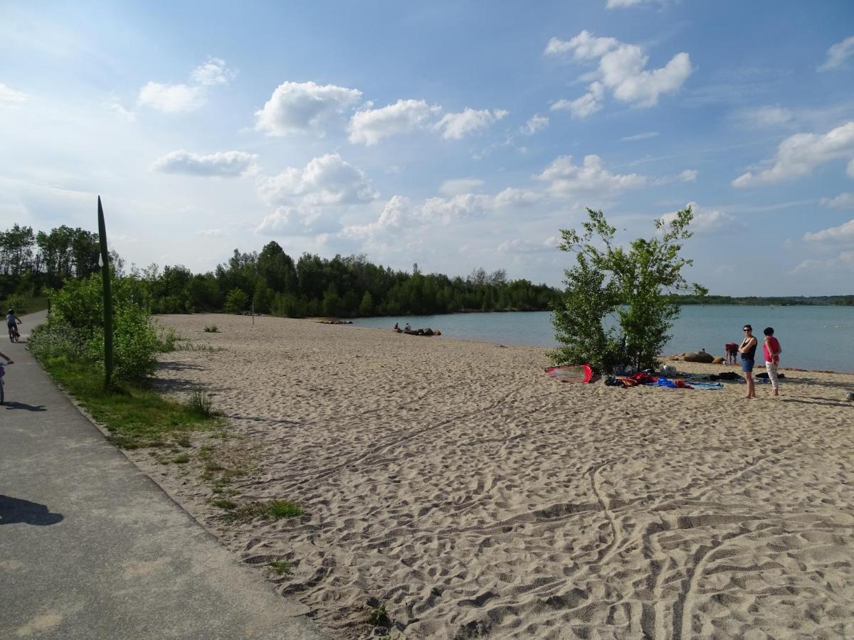 Feriendomizil Am Stoermthaler See, Lagovida, Leipziger Neuseenland, Grosspoesna, Privatstrand المظهر الخارجي الصورة